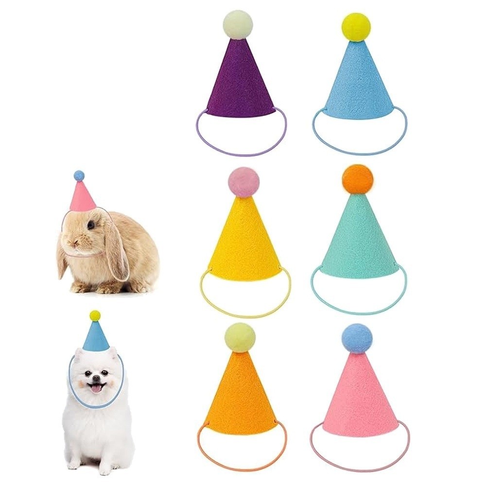 Party Hat Cone - 6/12 unidades de gorros de fiesta