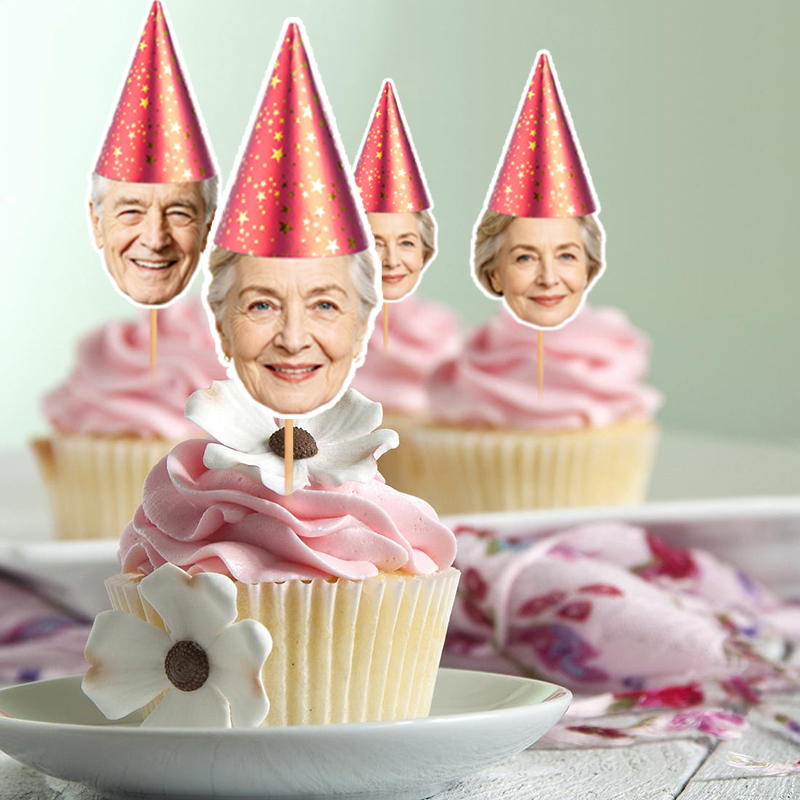 12/24 unidades de adornos pers - Party Hat Cone reseña y precio