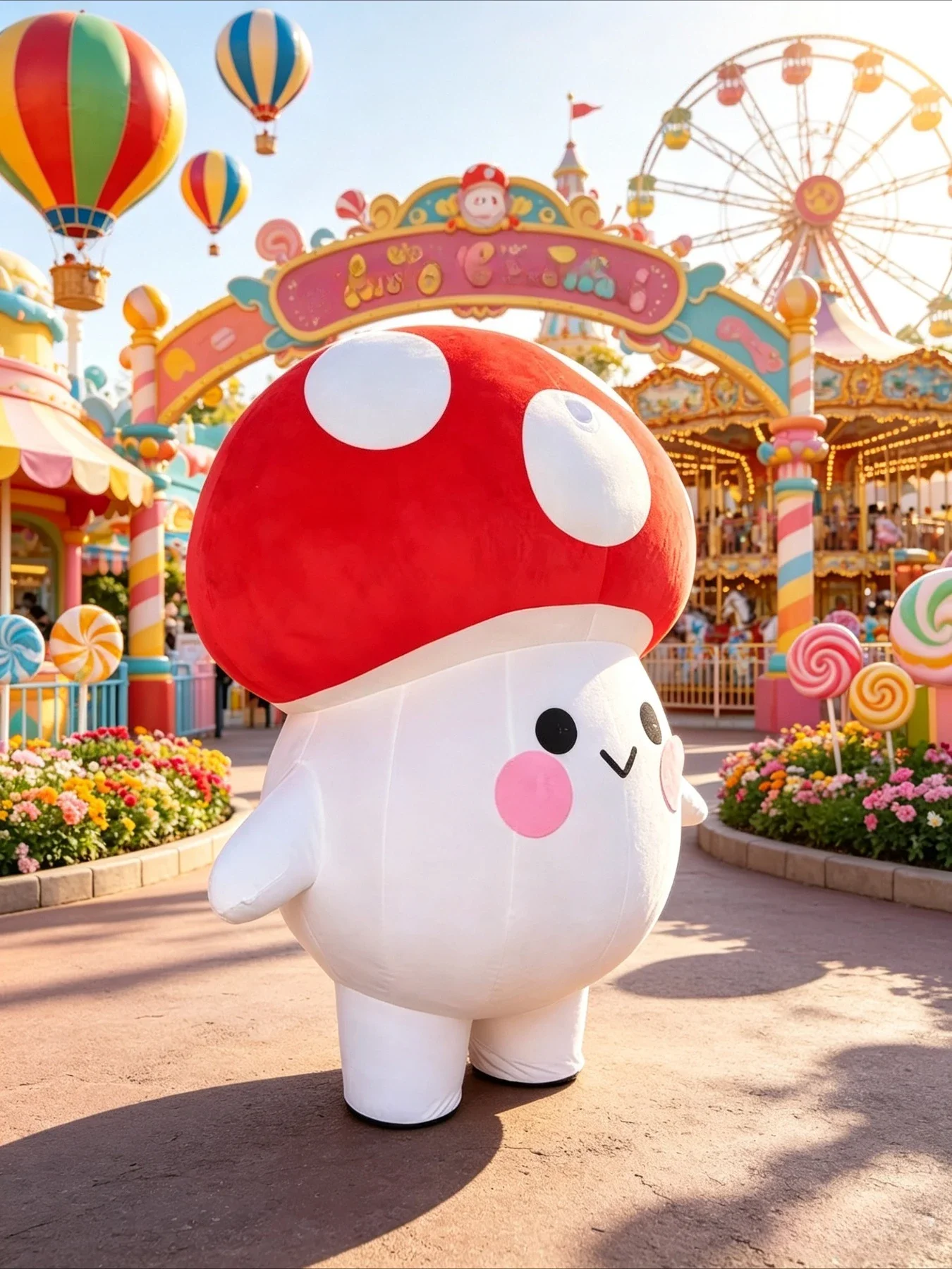 Disfraz de Mascota de Hongo In - Event & Party Supply Photos reseña y precio