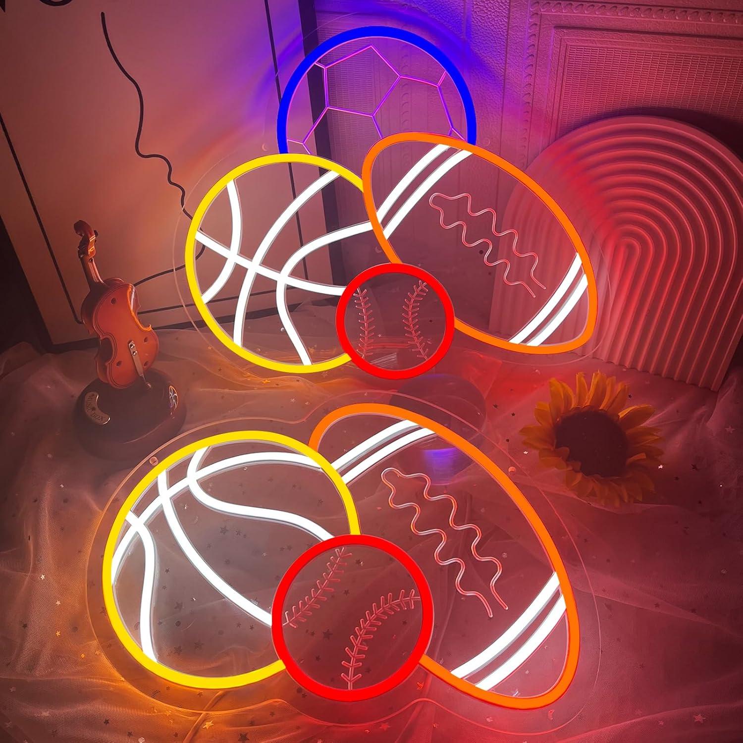 Letrero de neón con forma de b - Neon Sign Party reseña y precio