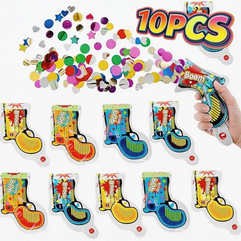 10 Piezas de Lanzadores de Con - Confetti Cannon Tube reseña y precio